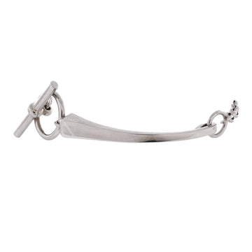 Hermes Clou de Forge Chain Bracelet Sterling Silver