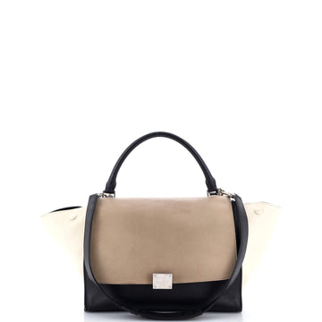 Celine Tricolor Trapeze Bag Leather Medium