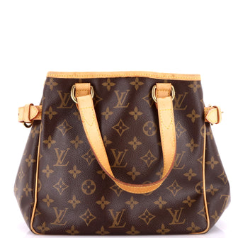 Louis Vuitton Batignolles Handbag Monogram Canvas Vertical