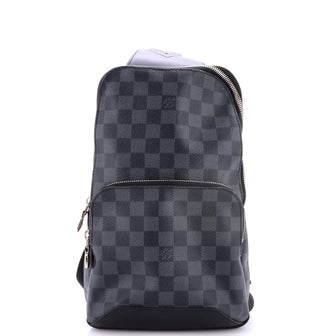 Louis Vuitton Avenue Sling Bag Damier Graphite