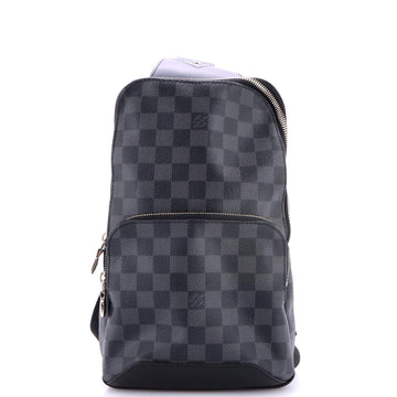 Louis Vuitton Avenue Sling Bag Damier Graphite