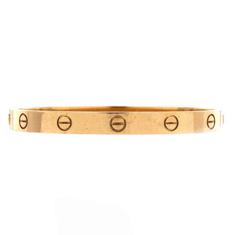 Cartier Love Bracelet 18K Yellow Gold