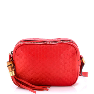 Gucci Sunshine Disco Crossbody Bag Microguccissima Leather Small