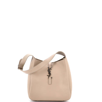 Saint Laurent Le 5 a 7 Supple Hobo Leather Small