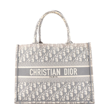 Christian Dior Book Tote Oblique Canvas Medium