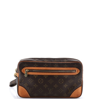 Louis Vuitton Marly Dragonne Clutch Monogram Canvas GM