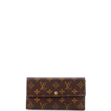 Louis Vuitton Vintage Sarah Wallet Monogram Canvas