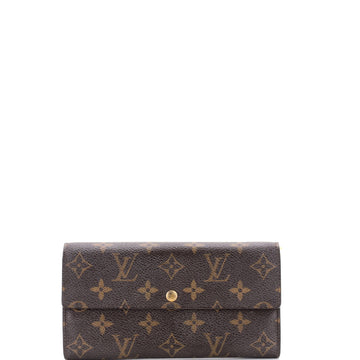 Louis Vuitton Vintage Sarah Wallet Monogram Canvas