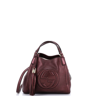 Gucci Soho Convertible Shoulder Bag Leather Small