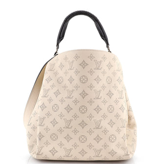 Louis Vuitton Babylone Handbag Mahina Leather PM
