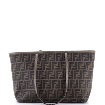 Fendi Roll Tote Zucca Coated Canvas Medium