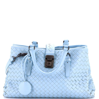 Bottega Veneta Roma Bag Intrecciato Nappa Small