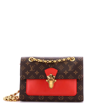 Louis Vuitton Victoire Handbag Monogram Canvas and Leather
