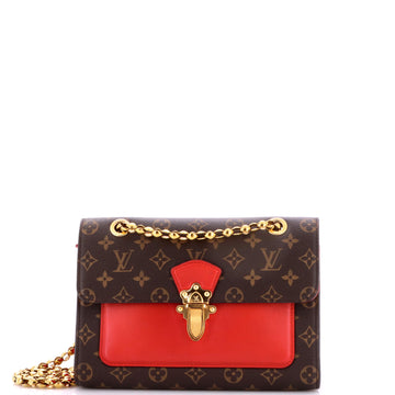 Louis Vuitton Victoire Handbag Monogram Canvas and Leather