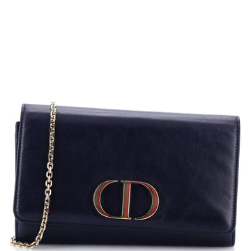 Christian Dior 30 Montaigne Wallet on Chain Pouch Leather
