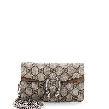 Gucci Dionysus Bag GG Coated Canvas with Leather Mini