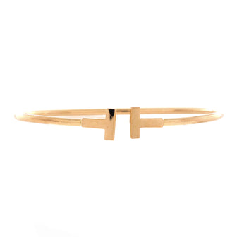 Tiffany & Co. T Wire Bracelet 18K Rose Gold