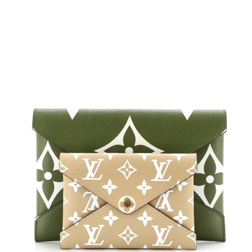 Louis Vuitton Kirigami Pochette Set Limited Edition Colored Monogram Giant