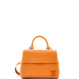 Louis Vuitton Cluny Top Handle Bag Epi Leather Mini