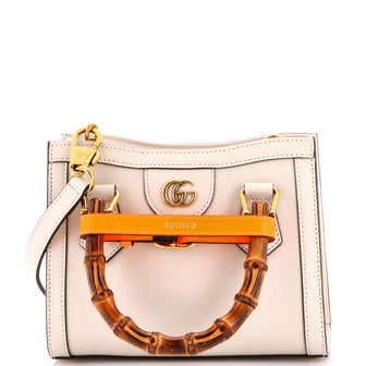 Gucci Diana NM Bamboo Handle Tote Leather Mini