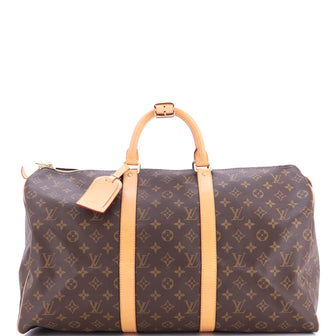 Louis Vuitton Keepall Bag Monogram Canvas 50