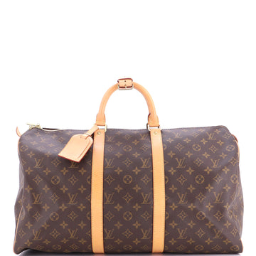 Louis Vuitton Keepall Bag Monogram Canvas 50