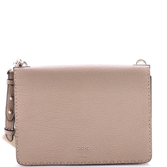 Fendi Selleria Flap Crossbody Bag Selleria Leather Small