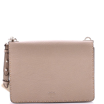 Fendi Selleria Flap Crossbody Bag Selleria Leather Small
