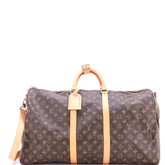 Louis Vuitton Keepall Bandouliere Bag Monogram Canvas 55
