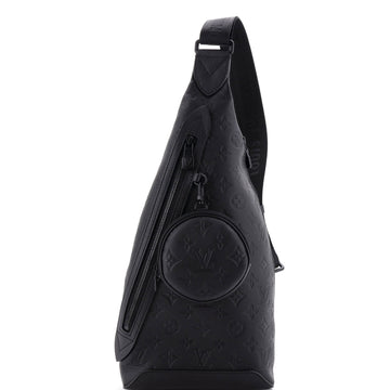 Louis Vuitton Duo Sling Bag Monogram Shadow Leather