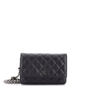 Chanel Wallet on Chain Quilted Caviar