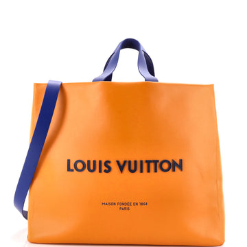 Louis Vuitton Shopper Tote Leather MM