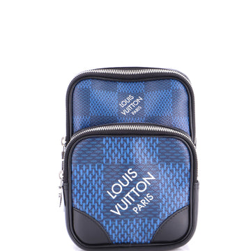 Louis Vuitton Amazone Sling Bag Limited Edition Damier Graphite 3D