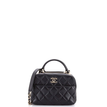 Chanel Trendy CC Bowling Bag Quilted Lambskin Mini
