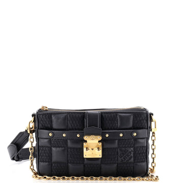 Louis Vuitton Pochette Troca Damier Quilted Lambskin MM