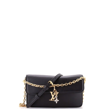 Louis Vuitton LV Bloom Wallet on Chain Leather