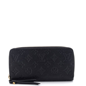 Louis Vuitton Zippy Wallet Monogram Empreinte Leather