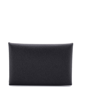Hermes Calvi Duo Card Holder Epsom