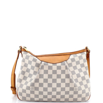 Louis Vuitton Siracusa Handbag Damier PM