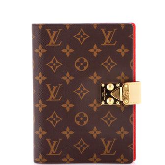 Louis Vuitton Paul Notebook Cover Monogram Canvas MM
