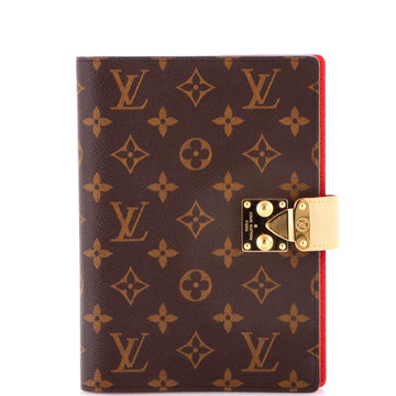 Louis Vuitton Paul Notebook Cover Monogram Canvas MM