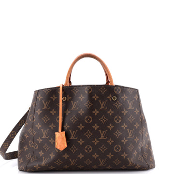 Louis Vuitton Montaigne Handbag Monogram Canvas GM