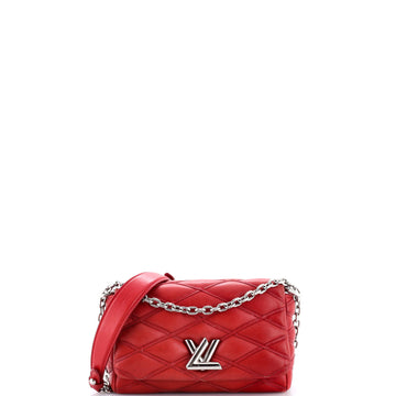 Louis Vuitton GO-14 Handbag Malletage Leather PM