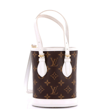 Louis Vuitton Bucket Bag LV Match Monogram Canvas Nano