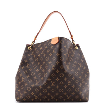 Louis Vuitton Graceful Handbag Monogram Canvas MM