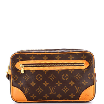 Louis Vuitton Marly Dragonne Clutch Monogram Canvas GM