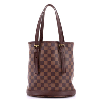 Louis Vuitton Marais Bucket Bag Damier