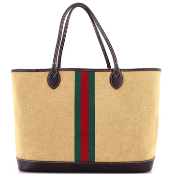 Gucci Ophidia Open Shopping Tote Canvas Large