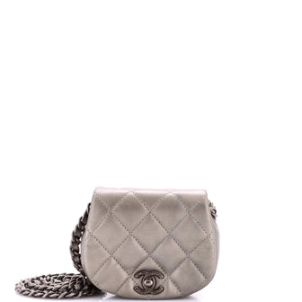 Chanel Coco Mail Clutch with Chain Quilted Calfskin Mini