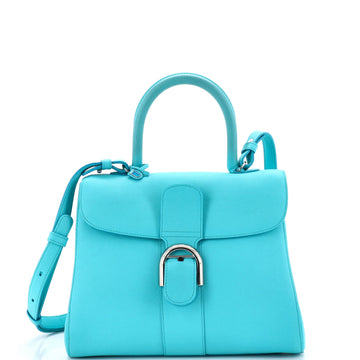 Delvaux Brillant Top Handle Bag Leather MM